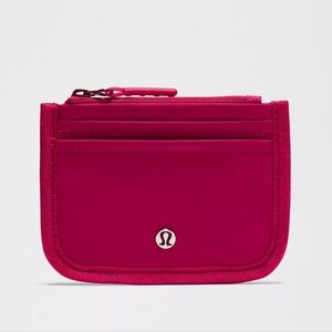 *NWT* LULULEMON True Identity Card Case, Color - Berry Rumble